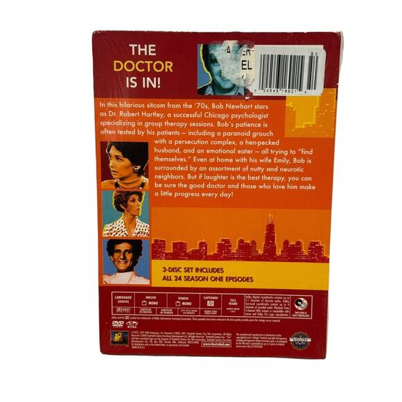 The Bob Newhart Show - The Complete First Season (DVD, 2005, 3-Disc Set) - Picture 2 of 4